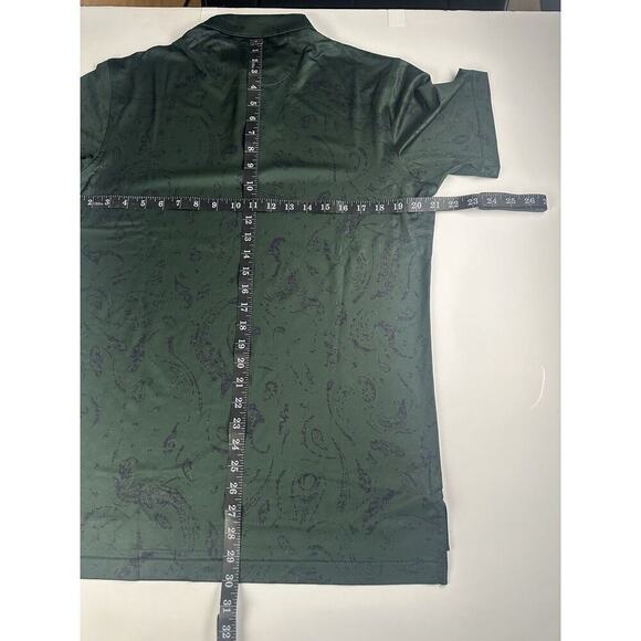 Peter Millar Men’s Summer Comfort Golf Polo Shirt Green Short Sleeve Small - Picture 4 of 9